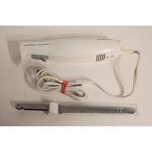 Proctor Silex Durable Electric Knife 74311Y Easy Slice Stainless Steel Blade/BOX